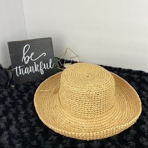 Scala Rolled Brim Sun Hat